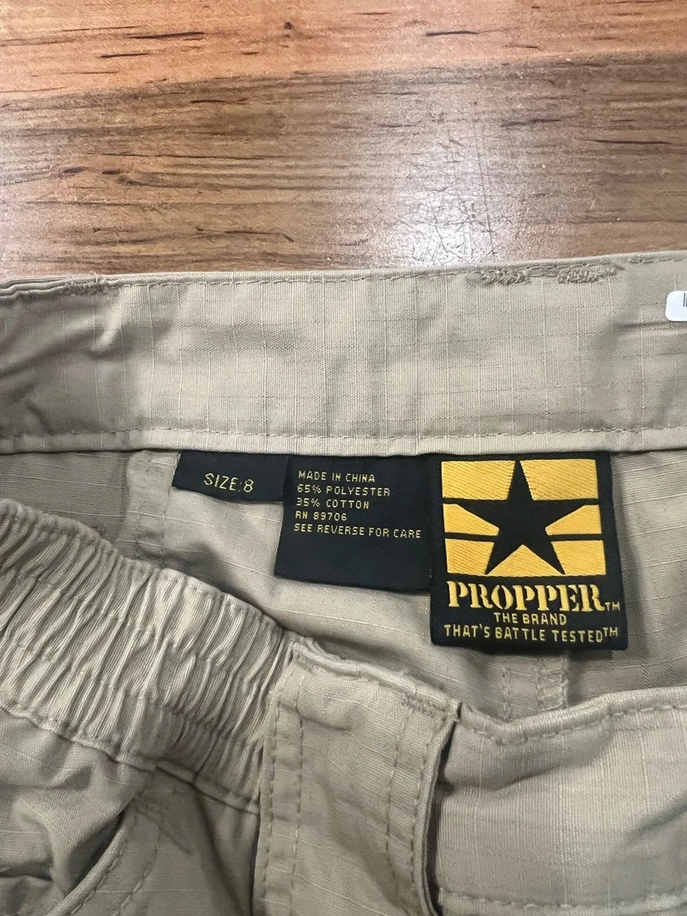 Propper Khaki Cargo Pants with Utility Pockets